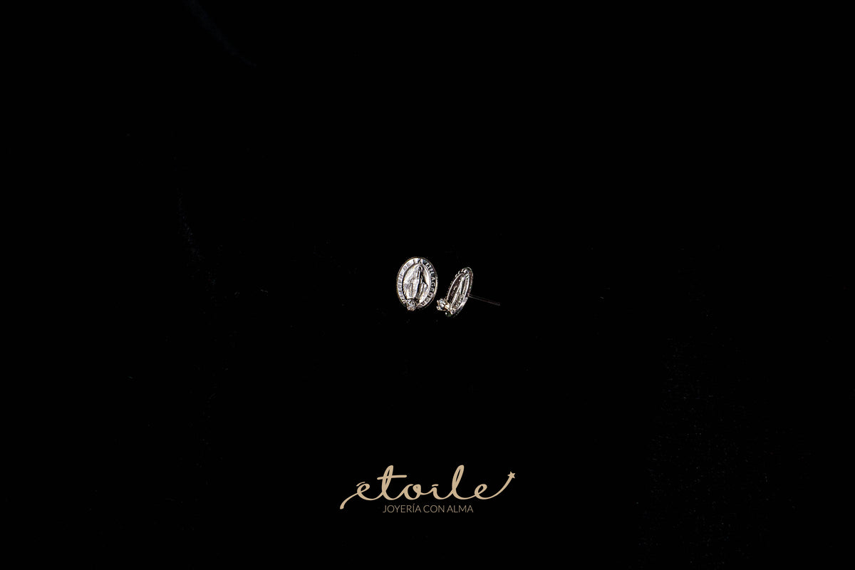 Aretes Milagrosa plata