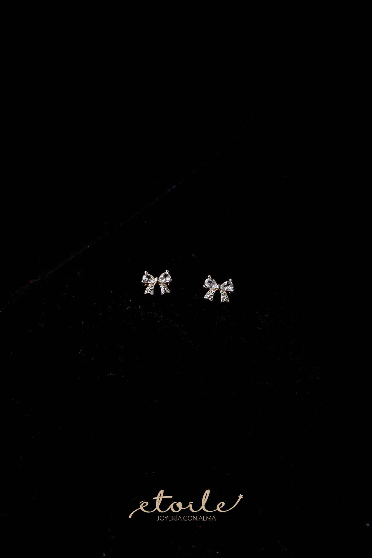 Aretes moño circones
